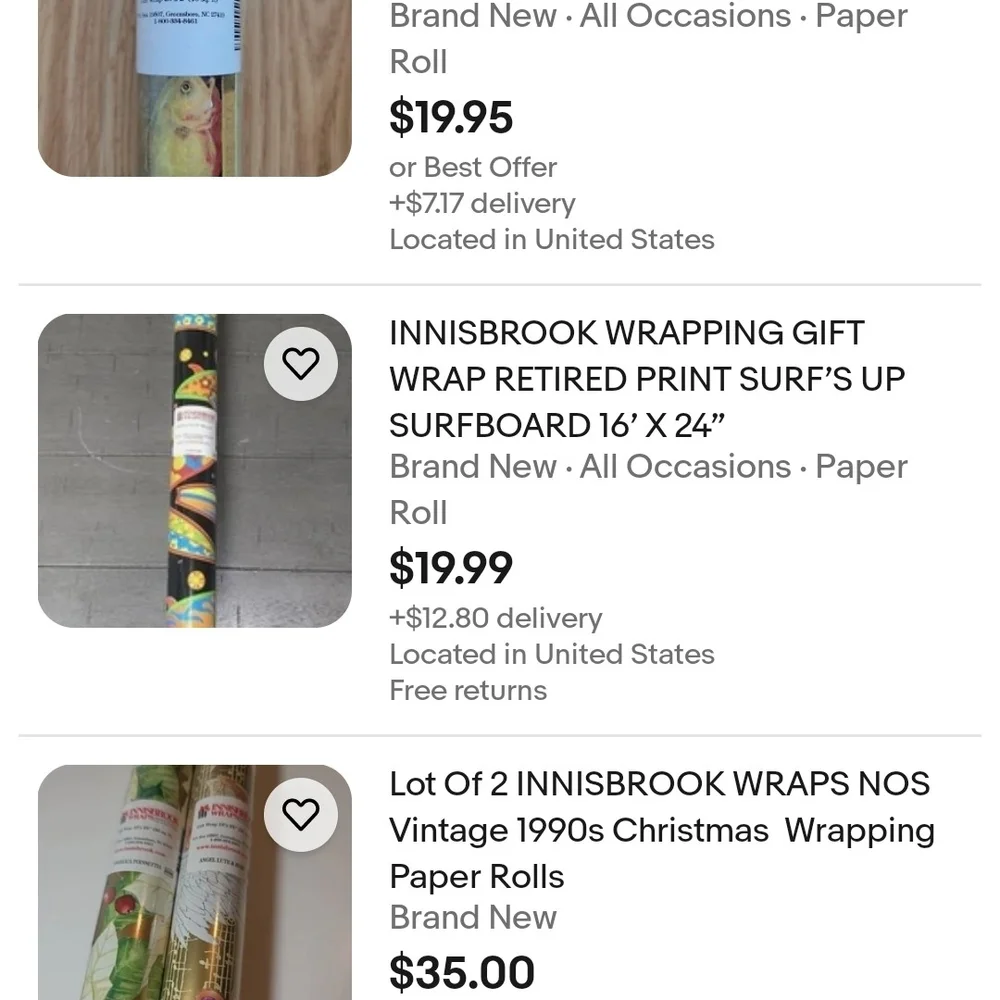 Multicolor Hearts Gift Wrap Roll - Colorful Heart Pattern